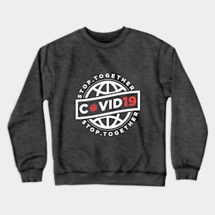 COVID-19 Design Crewneck Sweatshirt